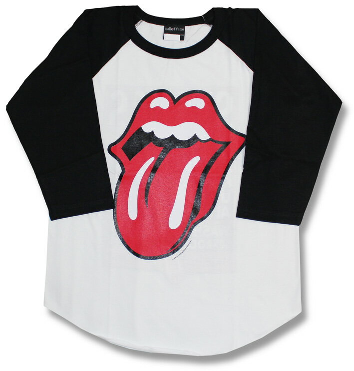 ローリングストーンズ Tシャツ The Rolling Stones ザ・ローリング・ストーンズ ザ ローリング ストーンズ ラグラン 七分袖 7分袖 ストーンズtシャツ 母の日 バンドTシャツ ロックTシャツ ベースボールシャツ メンズ レディース ユニセックス キッズ