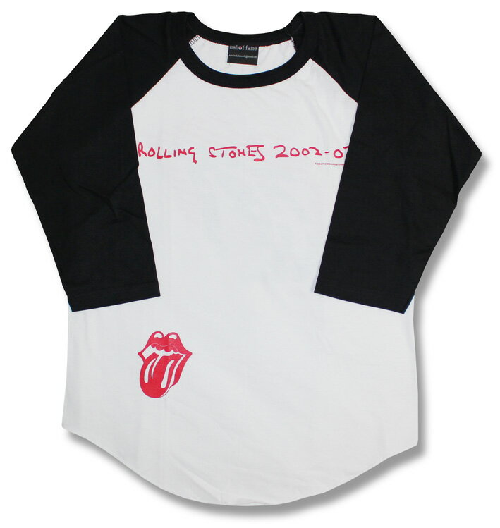 ザ・ローリング・ストーンズ ラグランTシャツ The Rolling Stones ローリングストーンズ ラグランTシャツ 七分袖 7分袖 ストーンズtシャツ バンドTシャツ ロックTシャツ メンズ レディース メール便OK 売れ筋 バーゲン