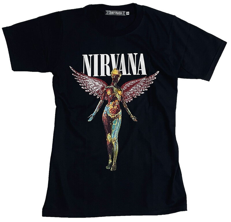 ニルヴァーナ ニルバーナ Nirvana Tシャツ In Utero バンド tシャツ ロック tシャツ バンドtシャツ ロックtシャツ ロックファッション ユニセックス MIU404 rock バンドt ロックt