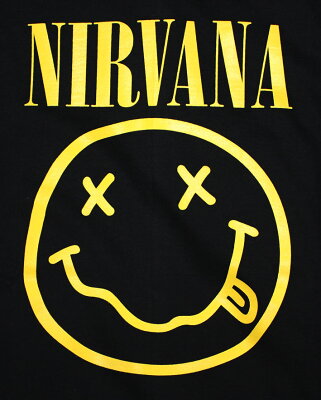ニルバーナ ニルヴァーナ Nirvana Tシャツ ロックtシャツ バンドtシャツ メンズ レディース 半袖 ニコちゃん スマイル ロックファッション ユニセックス - Image 3