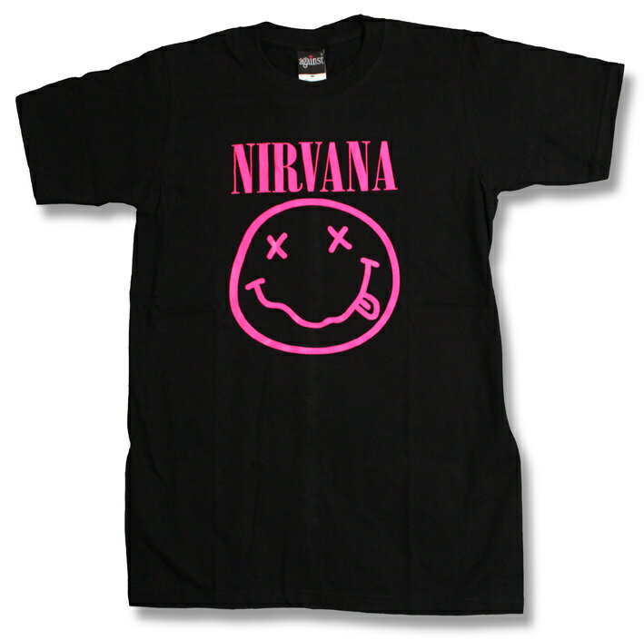 ニルバーナ Nirvana ニルヴァーナ Tシャツ ロックtシャツ バンドtシャツ メンズ レディース 半袖 ニコちゃん メール便OK 売れ筋 バーゲン ロックファッション ユニセックス GENERATIONS