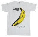 ヴェルヴェットアンダーグラウンド The Velvet Underground バナナTシャツ ベルベット アンディ・ウォーホル ヴェルヴェッツ ロックT バンドT ROCK BAND T-SHIRTS キッズ メンズ レディース