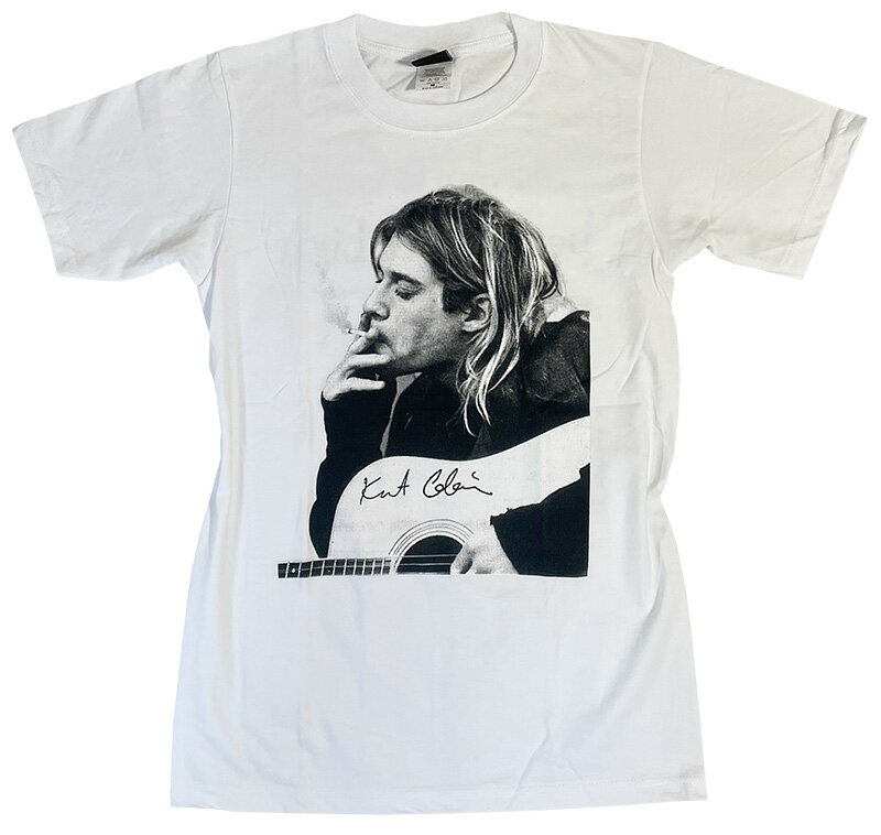 ニルヴァーナ tシャツ Nirvana ニルバーナ カートコバーン Kurt Cobain カート・コバーン Tシャツ ロックTシャツ バンドTシャツ メンズ レディース 半袖 バーゲン 売れ筋 カート コバーン