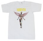 Nirvana Tシャツ In Utero ニルバーナ ニルヴァーナ バンド tシャツ ロック tシャツ ロックtシャツ バンドtシャツ ロックファッション ユニセックス MIU404