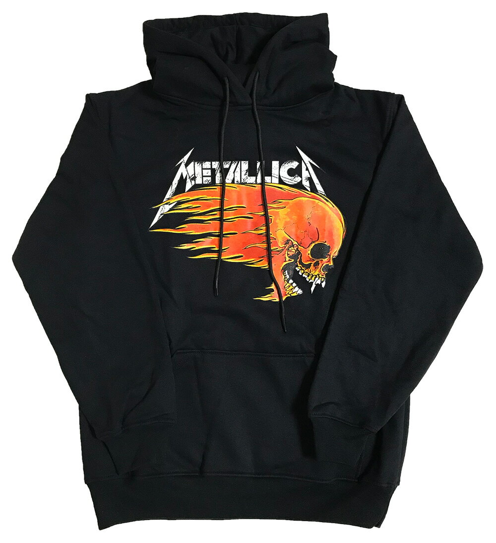 Metallica メタリカ パーカー ヘヴィメタル バンド パーカー ロック スウェット トレーナー フーディー フード プルパーカー ファッション rock ユニセックス プルオーバー 激安 特価 おすすめ ヘビメタ