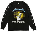 メタリカ Metallica ロンT tシャツ ロングスリーブTシャツ 長袖 ロングスリーブ ロックTシャツ バンド Tシャツ ロック ヘビーメタル ROCK BAND T-SHIRTS ヘヴィメタル ユニセックス ヘビメタ スカル Metal Up Your Ass Kill 'Em All