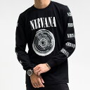 ニルヴァーナ Tシャツ 長袖 NIRVANA ニ