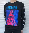 楽天Golden Rock T楽天市場店NIRVANA Tシャツ ニルバーナ ニルヴァーナ ロンT 長袖 バンドTシャツ ロックTシャツ sliver スリヴァー ユニセックス ロングスリーブ ロック ファッション ROCK BAND T-SHIRTS ロングTシャツ 日焼け対策