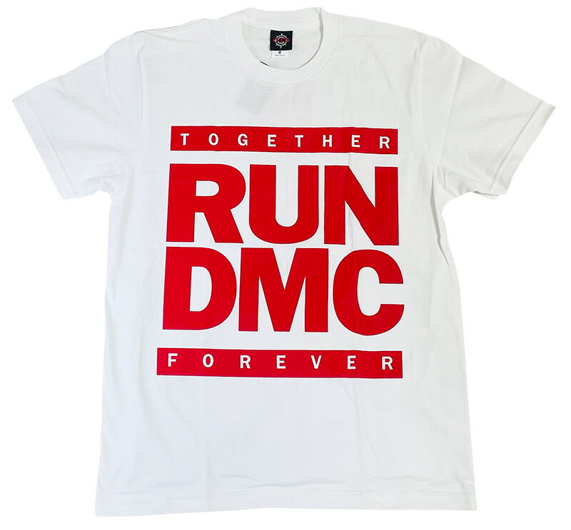 RUN DMC Tシャツ ランディーエムシー ラン・ディーエムシー Run-D.M.C. TOGETHER FOREVER バンドTシャツ ロックTシャツ メンズ レディース rock band T-SHIRTS ファッション HIPHOP ヒップホップ 半袖 80's 80年代