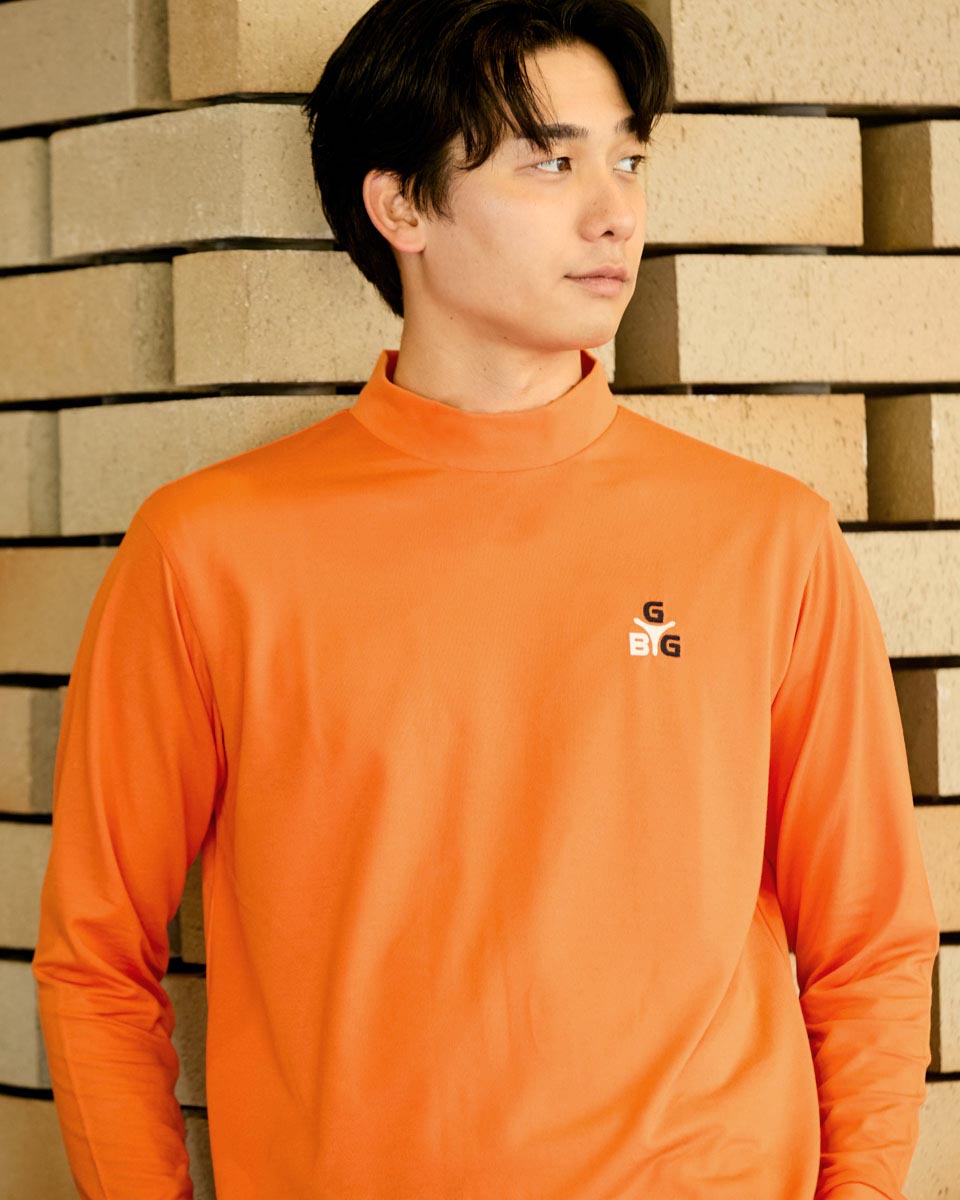 【50%OFF】SPIKEモックネック/メンズ/セール/312QC441M-LL /父の日/ギフト包装無料 ゴールデンベア Golden Bear