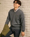 Vネックニット/メンズ/314QC640M-LL /プレゼント/ギフト包装無料 ゴールデンベア Golden Bear