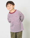 【50%OFF】【公式】ボーダーTシャツ/キッズ/セール/205QB430ギフト包装無料 100-130サイズ 子供服 ゴールデンベア Golden Bear