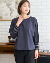 【50%OFF】【公式】袖シャーリングプルオーバー/レディース/セール/468R3451/ギフト包装無料 M-LL ゴールデンベア Golden Bear