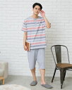 【30%OFF】強撚ボーダーパジャマ/パジャマ/メンズ/セール/139R5104/S-LL /プレゼント/ギフト包装無料 ルームウエア ゴールデンベア Gold...