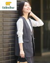 【公式】ジレ/レディース/468R7150/ギフト包装無料 M-L ゴールデンベア Golden Bear