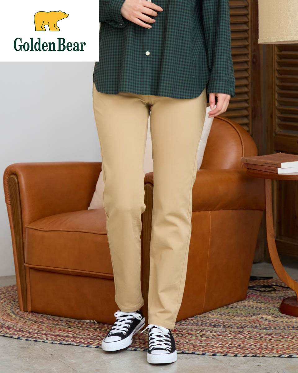 【公式】パウダーテーパードパンツ/レディース/467RD702/ギフト包装無料 61-70 ゴールデンベア Golden ..