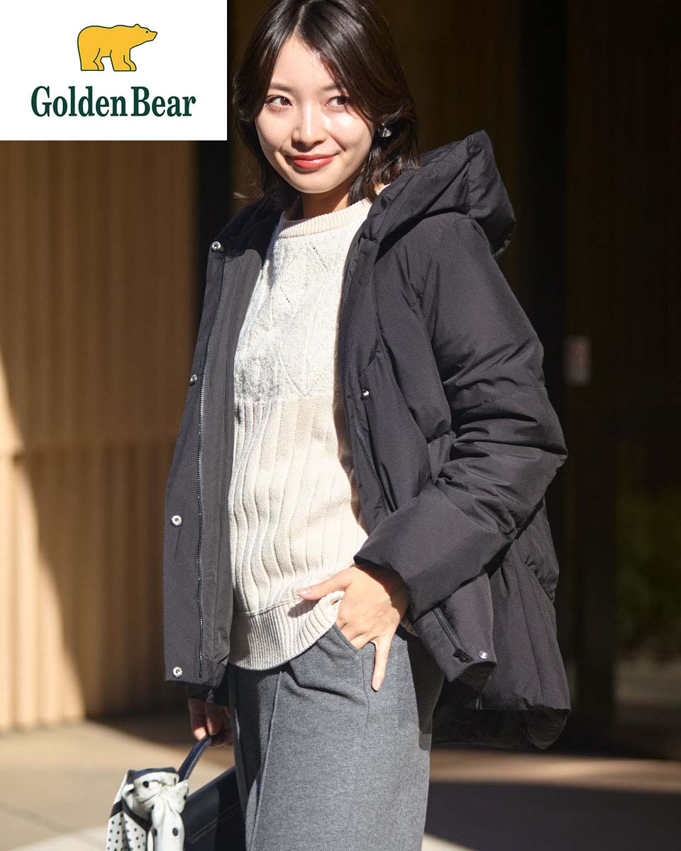 【公式】ダウンコート/レディース/468RE150/ギフト包装無料 M-LL ゴールデンベア Golden Bear