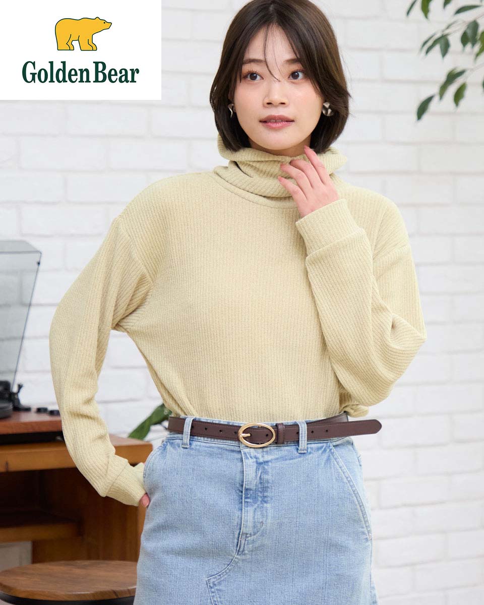 【公式】モールジャカードプルオーバー/レディース/468RE451/ギフト包装無料 M-LL ゴールデンベア Golden Bear