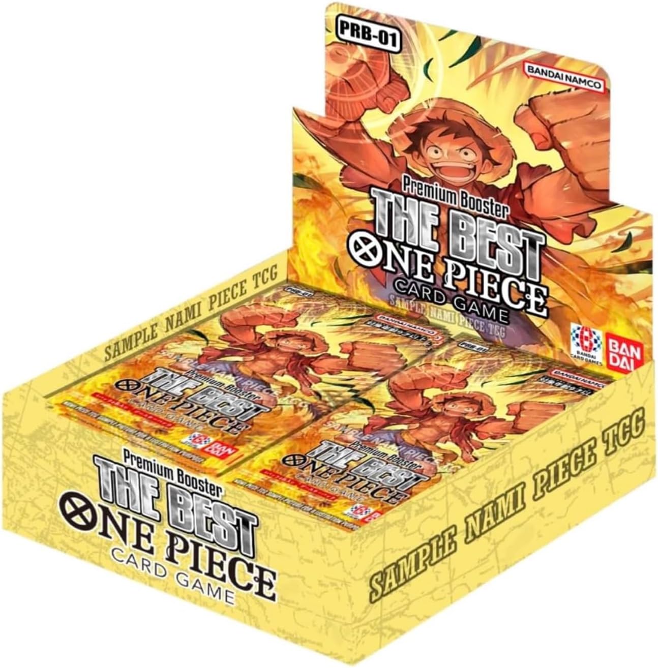 【新品未開封BOX】ONE PIECEカードゲーム プレミアムブースター ONE PIECE CARD THE BEST【PRB-01】 (BOX)10パック入