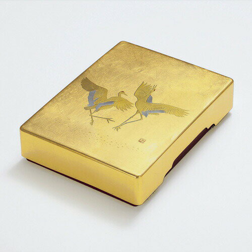 【金箔屋さくだ】加賀文庫「よろこび」金沢箔工芸品 文庫入れ ギフト包装 熨斗 対応 小物入れ