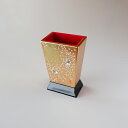 ジョイスタンド「かすみ草」金沢箔工芸品 漆器 ギフト包装 のし 対応 ペン立て メガネ立て
