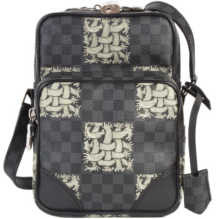 ルイヴィトン LOUIS VUITTON ショルダーバッグ アマゾン クリストファーネメス ダミエグラフィット N48239【中古】