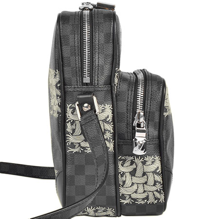 ルイヴィトン LOUIS VUITTON ショルダーバッグ アマゾン クリストファーネメス ダミエグラフィット N48239【中古】