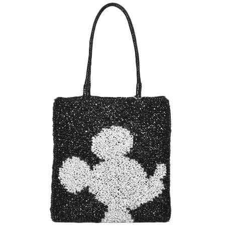 アンテプリマ ANTEPRIMA ディズニー ミッキーマウス ワイヤー ハンドバッグ ブラック×ホワイト PB20SJC0MC ワイヤーバッグ【中古】のサムネイル