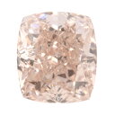 【クーポン利用で最大3万円オフ! 4/25～4/30】ルース ダイヤモンド 0.604ct クッションカット ファンシーオレンジピンク SI1 裸石【中古】