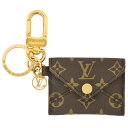 【お買い物マラソン!ポイント2倍!4/25～4/27】ルイヴィトン LOUIS VUITTON ポルト クレ キリガミ キーリング モノグラム キャンバス M69003 BC1119【中古】