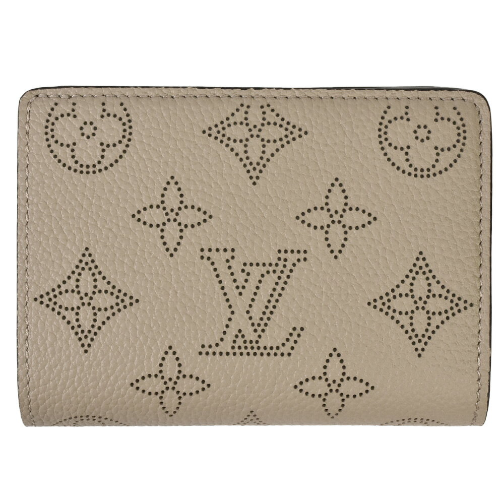 ルイヴィトン LOUIS VUITTON ポルトフォイユ クレア 二つ折り財布 モノグラム マヒナ M80817 ガレ RFID レディース【中古】