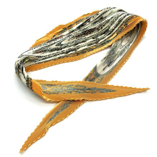 エルメス HERMES プリーツ カレ90 ロンシャンへの散歩 スカーフ シルク 132.5cm オレンジ レディース【中古】 エルメス HERMES プリーツ カレ90 ロンシャンへの散歩 スカーフ シルク 132.5cm オレンジ レディース【中古】