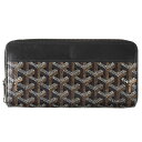 【お買い物マラソン!ポイント2倍!4/25～4/27】ゴヤール GOYARD マティニョン GM ラウンドファスナー レザー PVCコーティングキャンバス MATIG2GMLTY01CL01P ブラック イエロー【中古】の商品画像