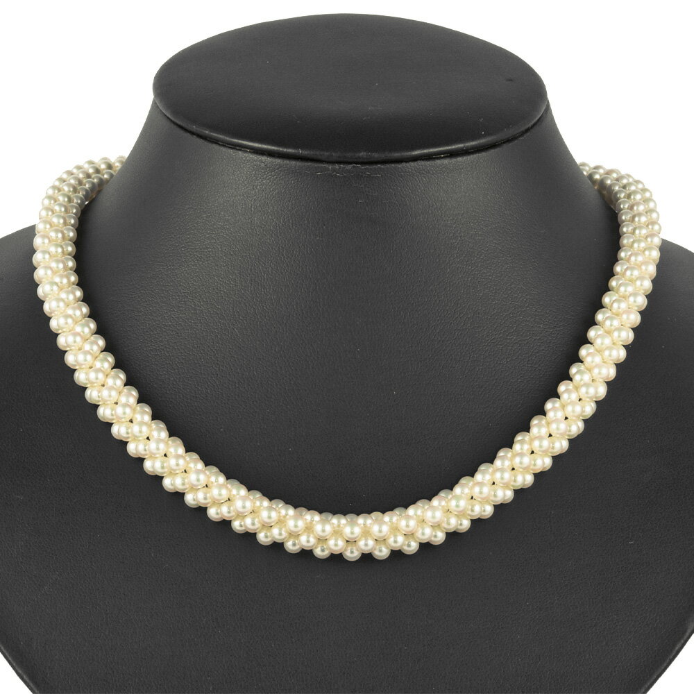 ミキモト MIKIMOTO ネックレス ベビーパール 43.5cm K18YG 3.5-4.0mm レディース【中古】