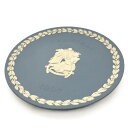 ウェッジウッド WEDGWOOD 皿 陶器g ペールブルー ジャスパー 1997 クリスマスプレート【中古】