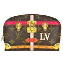 ルイヴィトン LOUIS VUITTON ポシェット コスメティック サマー トランクコレクション アクセサリーポーチ モノグラム キャンバス M43615 R...