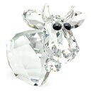 スワロフスキー SWAROVSKI ビッグ Missy Mo オブジェ 置物 843546 クリア ラブロッツ Lovlots クリスタル 牛 カウ【中古】