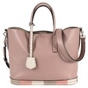 フェンディ FENDI セレリア ハンドバッグ 2WAY カーフスキン 8BH349 イングリッシュローズ ピンク【中古】