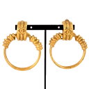 シャネル CHANEL ココマーク フープ イヤリング 94P GP ゴールド金具 レディース【中古】