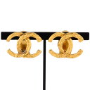 シャネル CHANEL ココマーク イヤリング GP ゴールド ヴィンテージ レディース【中古】