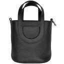 エルメス HERMES インザループ18 ハンドバッグ トリヨンクレマンス ヴォースイフト B刻印(2023年製造)刻印 ノワール シルバー金具【中古】