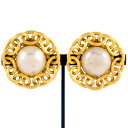 シャネル CHANEL イヤリング 25刻印 GP フェイクパール ゴールド レディース【中古】