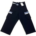 ワイズ Y's フリル ワイド パンツ ウール YX-P26-121 ネイビー 1【中古】