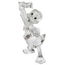 スワロフスキー SWAROVSKI ディズニー ドナルドダック オブジェ 置物 687339 クリア【中古】