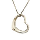 ティファニー Tiffany&Co. オープンハート 14.8mm ネックレス スターリングシルバー エルサペレッティ スペイン【中古】(4)