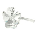 スワロフスキー SWAROVSKI 四葉のクローバー 2012年廃盤品 オブジェ 置物 212101【中古】