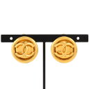 シャネル CHANEL イヤリング 2936 ゴールド ココマーク サークル 93P ヴィンテージ レディース【中古】