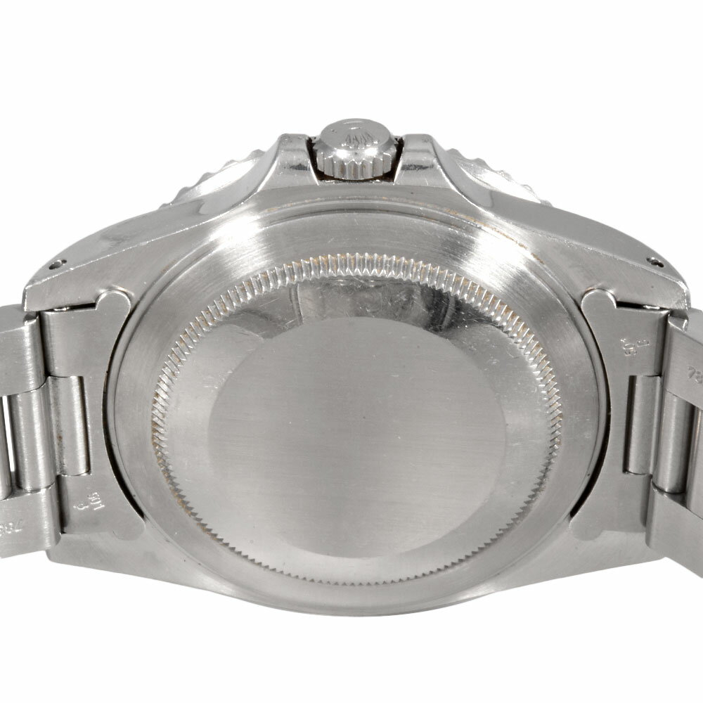 ロレックス ROLEX 16710 GMTマスターII T番(1996年製造) 腕時計 自動巻 ブラック文字盤 ブラック レッド コーク オールトリチウム メンズ【中古】