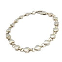 ティファニー Tiffany&Co. パフハート ブレスレット SV925 シルバー【中古】