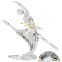 スワロフスキー SWAROVSKI マジックオブダンス アンナ オブジェ 置物 627396 クリア SCS会員限定 タイトルプレート付【中古】